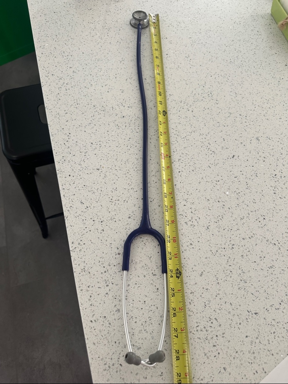 Classic Stethoscope - Purple Tubing with Silver Chestpiece